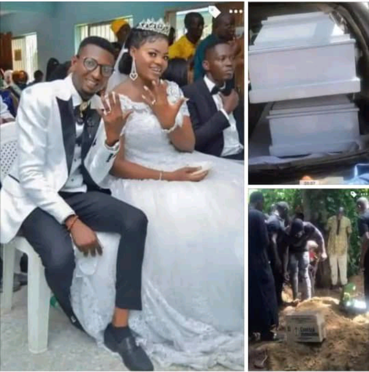 This Beautiful Couple Died The Same Day After Getting Married, See What Happened To The Suspects