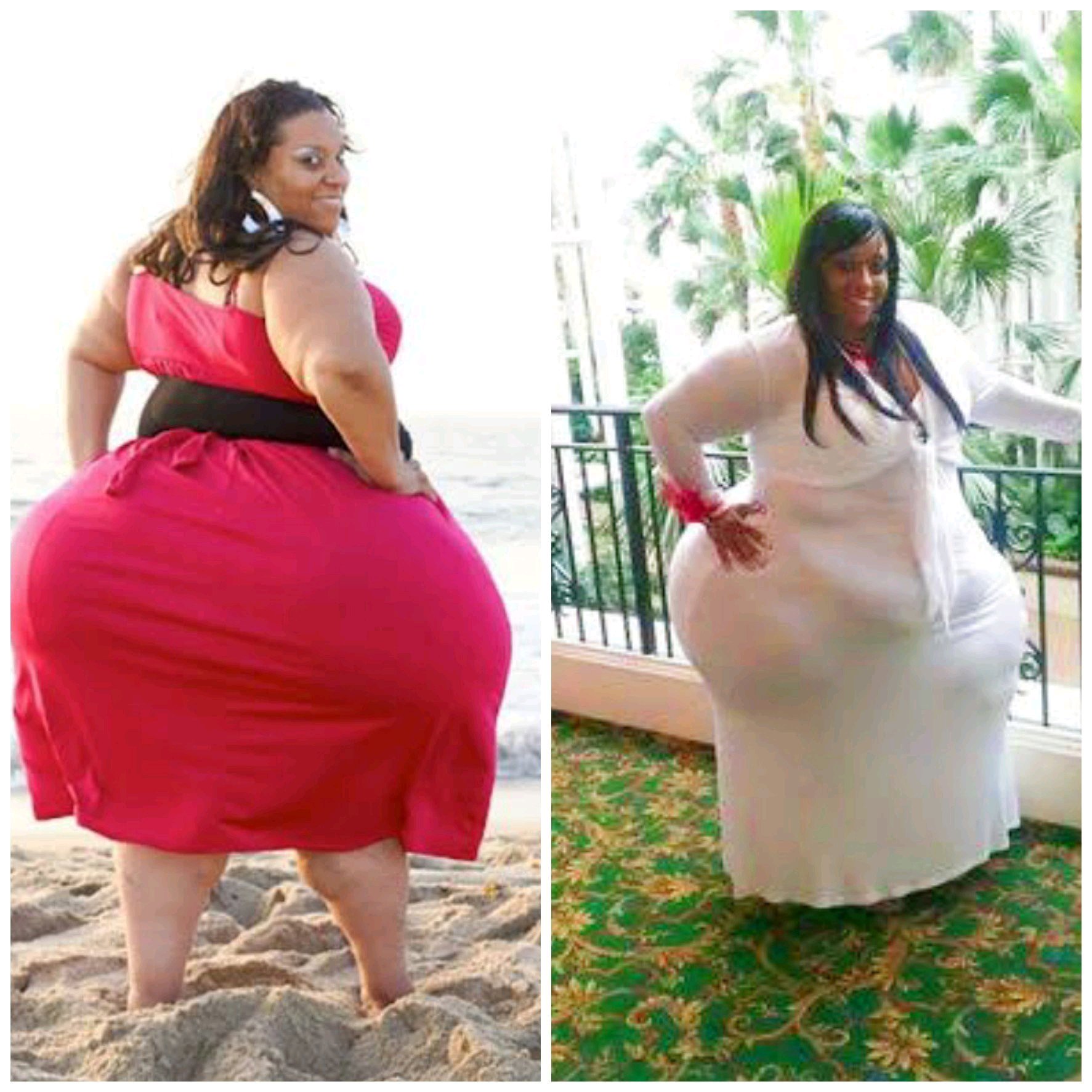 Meet 6 Ladies Who Became Famous For Their Extremely Large Body Features (Photos)